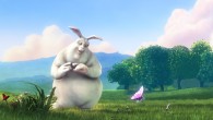 
- Big Buck Bunny -
« Dans un monde coloré, tout va pour le mieux : un gros lapin se réveille et sort de sa tanière. Il respire à pleins poumons les essences du printemps et admire les papillons. Seulement, c’est sans compter laméchanceté de trois rongeurs qui tuent plusieurs de ces papillons sous les yeux [...]