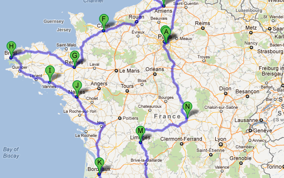 Et oui, déjà 2012! Le temps est venu de penser sérieusement à la prochaine tournée. Nous avons établi un circuit global par lequel nous passerons mais tout reste encore à définir, et on compte sur vous!
Vous trouverez ci-dessous les régions par lesquelles nous passerons (les dates sont à titre indicatif, en attendant plus de précisions). Alors si [...]