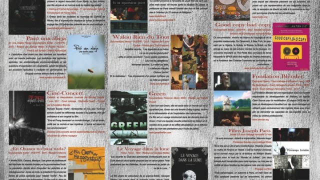 Le Cinéma Voyageur commence à constituer doucement sa programmation 2012 et lance donc un appel à film en licence libre!
Que vous ayez réalisé des films ou que vous en ayez découvert qui gagneraient à être connu, envoyez les nous! Nous les regarderons et choisiront ceux que l’on soutiendra dans notre programmation 2012.
Quel genre de film [...]