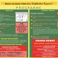 [ 29 juin 2014; 14 h 00 min au 21 h 00 min. ]  

 

A partir de 14h - Copier Cloner

Abuela Grillo

Avions de forêts

Mouton 2.0

....

Programme

Retrouvez toutes les infos de la lutte sur le site de Novissen

Pour s'y rendre :
Afficher une carte plus grande